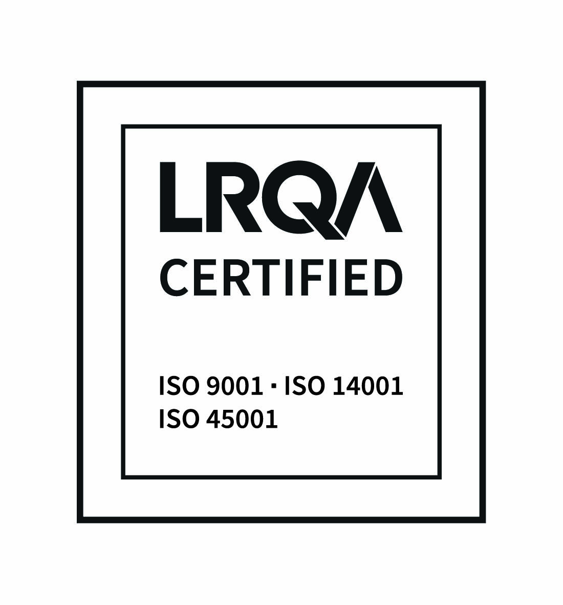 Certificación ISO 9001 ISO 14001 ISO 45001