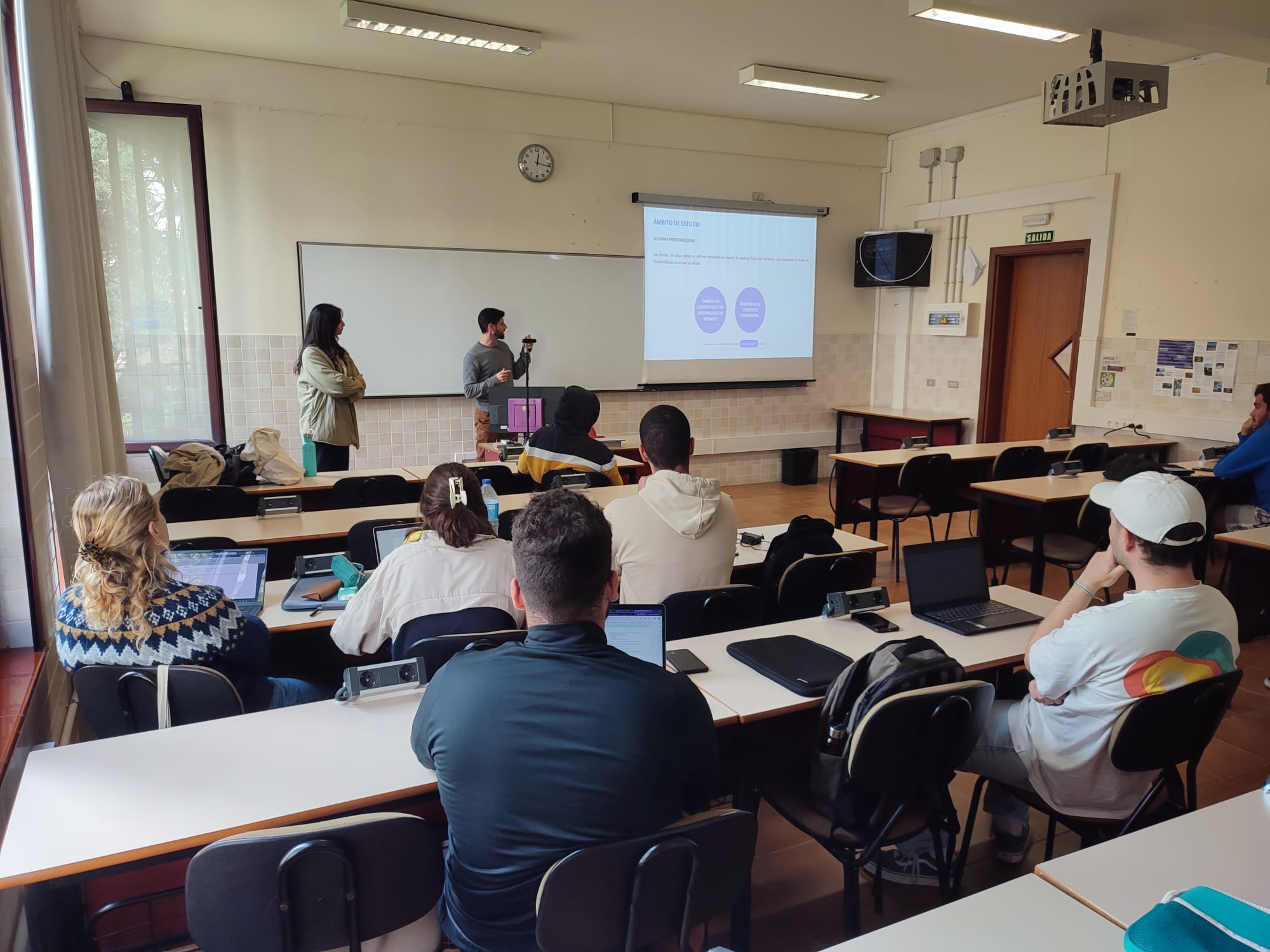 Gesplan imparte un seminario sobre ordenación del territorio al alumnado de la ULL